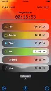 Prayer Times Today screenshot 1