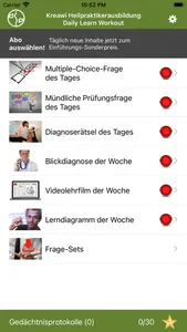 Heilpraktiker Daily Learning screenshot 0