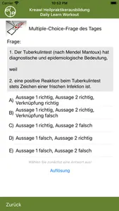 Heilpraktiker Daily Learning screenshot 1