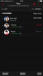 Carrera Race Management App screenshot 2