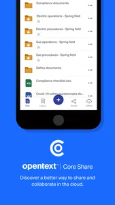 OpenText Core Share screenshot 0