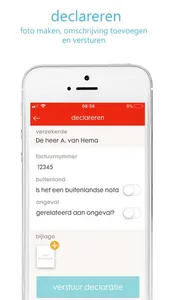 HEMA Zorg app screenshot 1