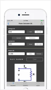 Electrical Calculator lite screenshot 4