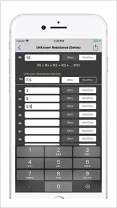 Electrical Calculator lite screenshot 6