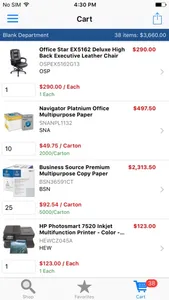 OfficeShopper Mobile Commerce screenshot 2