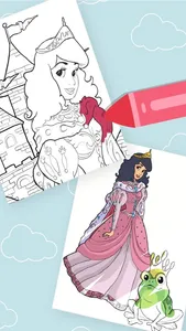 Princess - Coloring Pages screenshot 1