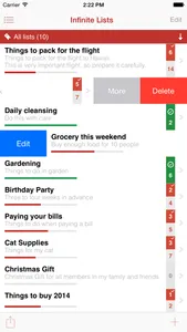 Infinite List - The Advanced Tasks, To-do & Checklist screenshot 0