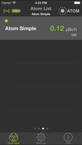 Atom Radiometer screenshot 2