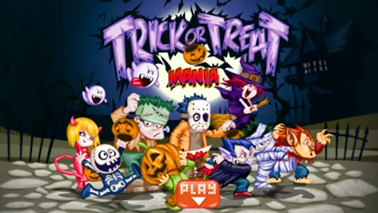 Trick or Treat Heroes - Match yummy candy and swipe halloween sweets to collect magic gems screenshot 3