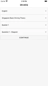 Singapore Driving Theory Test screenshot 1