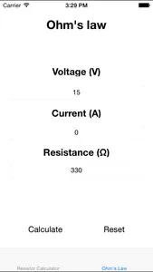 Resistor Color Calculator screenshot 0