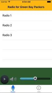 Radio for Packers screenshot 0