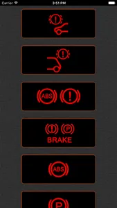 App for BMW Warning Lights & Car Problems screenshot 1