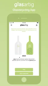 glasartig - Glas Recycling screenshot 0