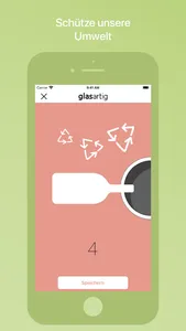 glasartig - Glas Recycling screenshot 2