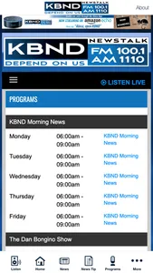 KBND Radio screenshot 4