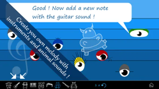 LAMI find notes: Children's Ear Training ! Music for kids screenshot 1