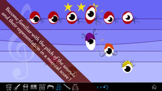 LAMI find notes: Children's Ear Training ! Music for kids screenshot 2