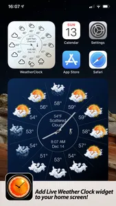 Weather Clock Widget screenshot 0