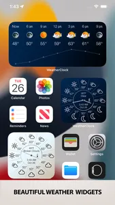 Weather Clock Widget screenshot 1