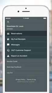 Enterprise CarShare screenshot 2
