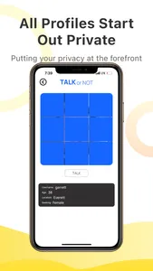 TALK or NOT: Mystery Fun Chat screenshot 2