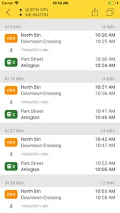 ezRide Boston - Trip Planner screenshot 1