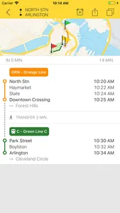 ezRide Boston - Trip Planner screenshot 2