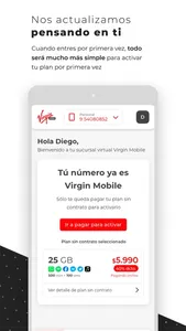 Virgin Mobile Chile screenshot 0