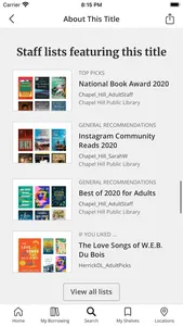 Chapel Hill Public Library screenshot 4