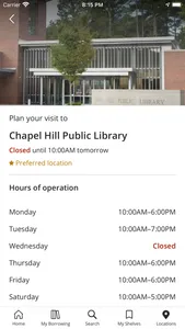 Chapel Hill Public Library screenshot 6