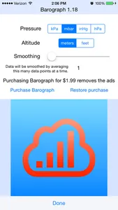 Barograph: Barometer&Altimeter screenshot 1