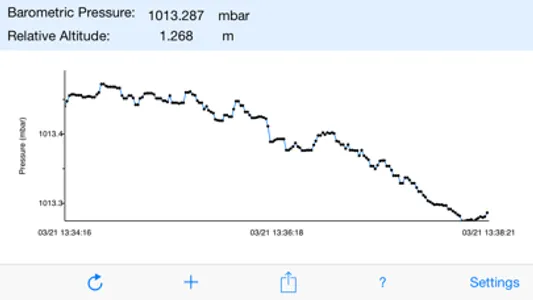 Barograph: Barometer&Altimeter screenshot 2