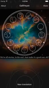 Gallifreyan Translator screenshot 1