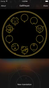 Gallifreyan Translator screenshot 3