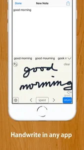 Handwriting Keyboard screenshot 1