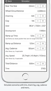 Track Cycling Stopwatch screenshot 1