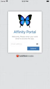 Lexis Affinity Portal screenshot 1