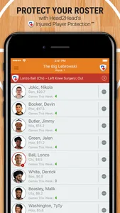 H2H Fantasy Basketball screenshot 7