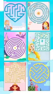 Rapunzel Mazes Games screenshot 1