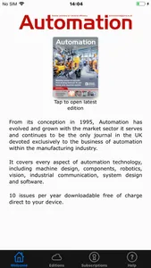 Automation Magazine screenshot 0