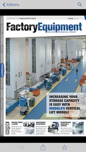 Factory Equipment Magazine screenshot 0