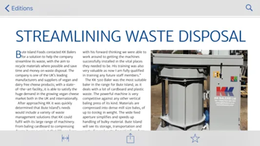 Factory Equipment Magazine screenshot 1