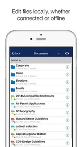 Colligo Briefcase screenshot 1