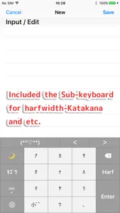 Editable Keyboard screenshot 2