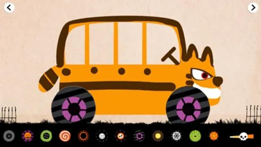 Labo Halloween Car:Kids Game screenshot 1