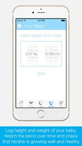 BabyDiary - Track the progress of your newborn baby! screenshot 3