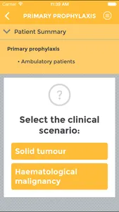 Int. VTE & Cancer Guidelines screenshot 1