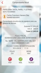 Ticket Factura screenshot 3