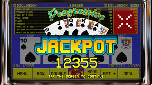 Video Poker Big Win Jackpot screenshot 2